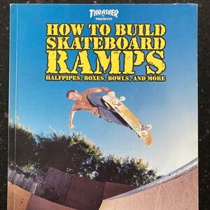 Thrasher Skateboard Ramps Guide - Blue and Yellow, great condition